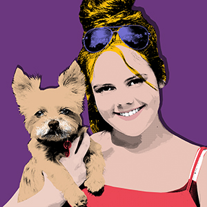 Our Warhol portrait. 
