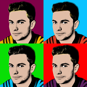 Warhol Pop art canvas example 14